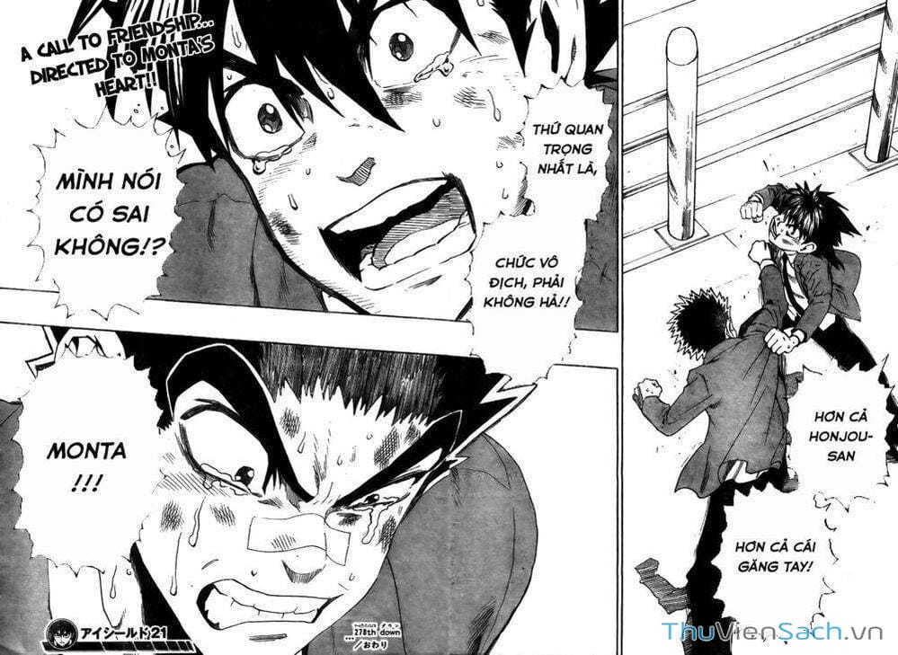 Truyện Tranh Lá Chắn Mắt - Eyeshield 21 trang 6