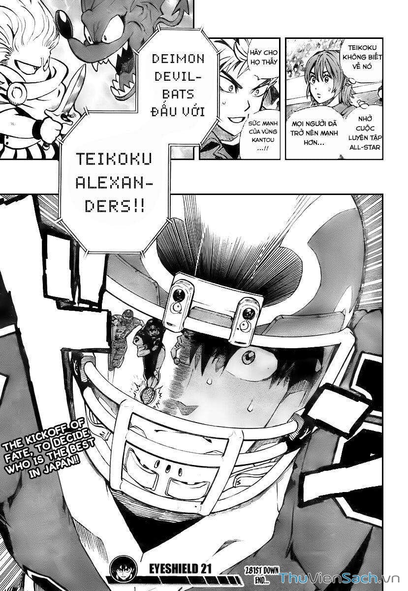 Truyện Tranh Lá Chắn Mắt - Eyeshield 21 trang 6