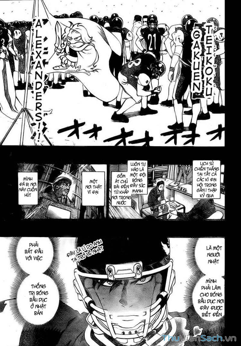 Truyện Tranh Lá Chắn Mắt - Eyeshield 21 trang 6
