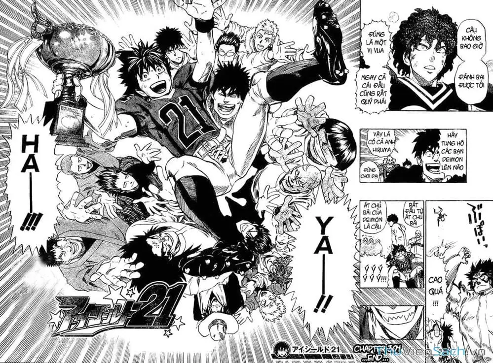 Truyện Tranh Lá Chắn Mắt - Eyeshield 21 trang 6