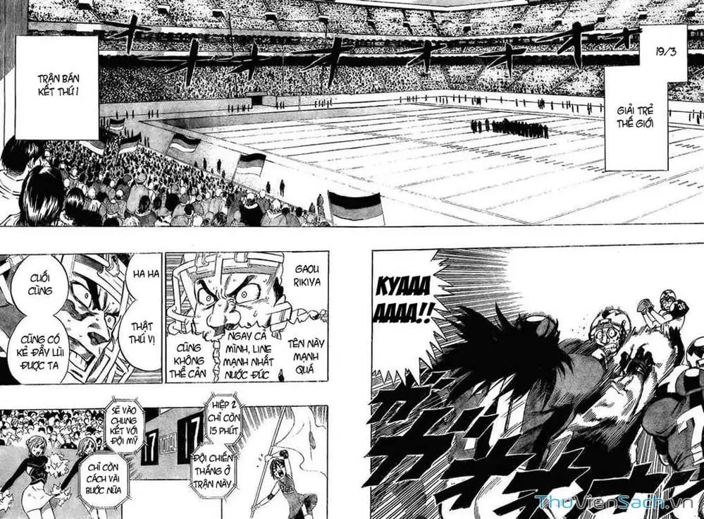 Truyện Tranh Lá Chắn Mắt - Eyeshield 21 trang 6