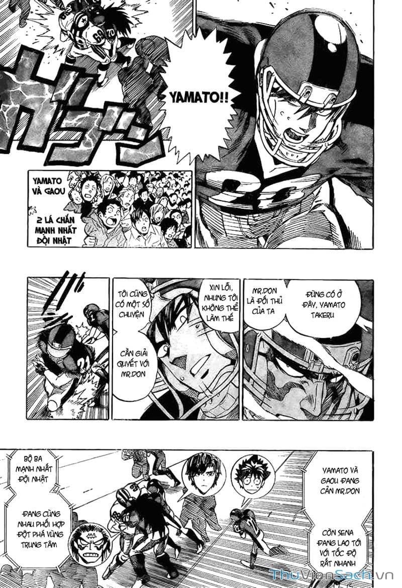 Truyện Tranh Lá Chắn Mắt - Eyeshield 21 trang 6