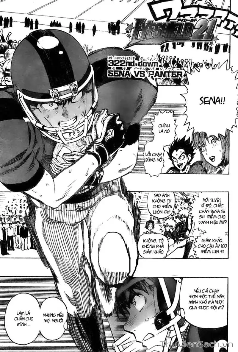 Truyện Tranh Lá Chắn Mắt - Eyeshield 21 trang 6