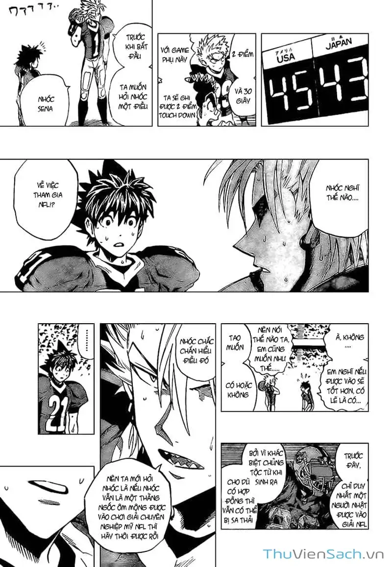 Truyện Tranh Lá Chắn Mắt - Eyeshield 21 trang 6