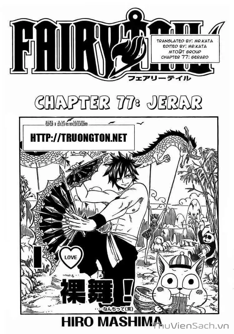 Truyện Tranh Hội Pháp Sư - Fairy Tail trang 2