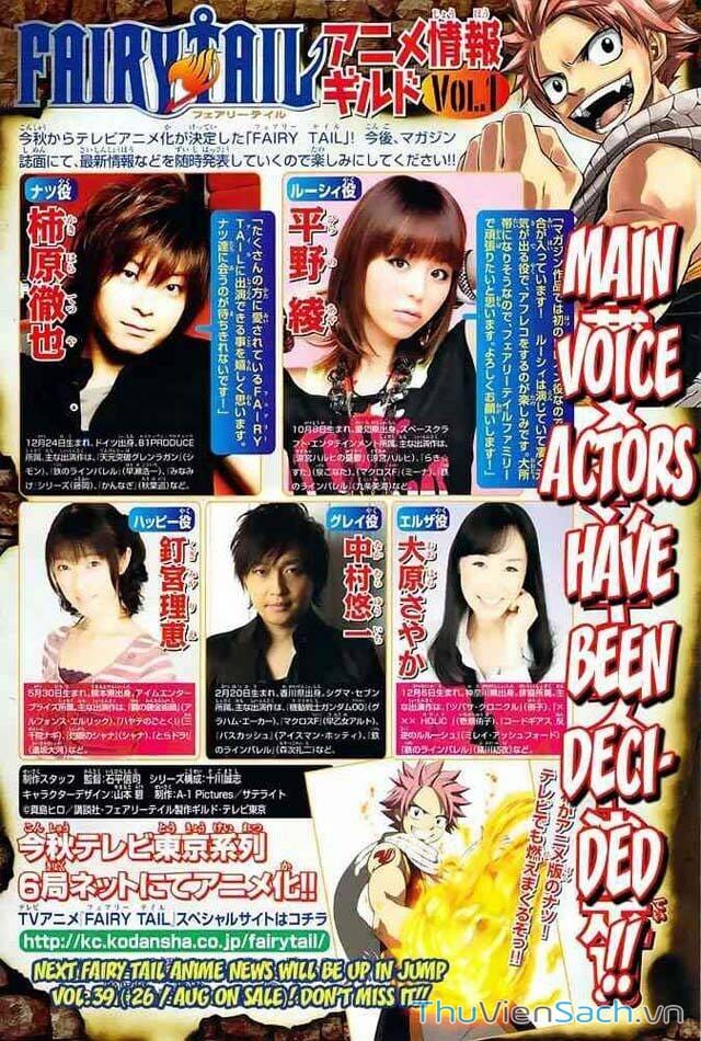 Truyện Tranh Hội Pháp Sư - Fairy Tail trang 2