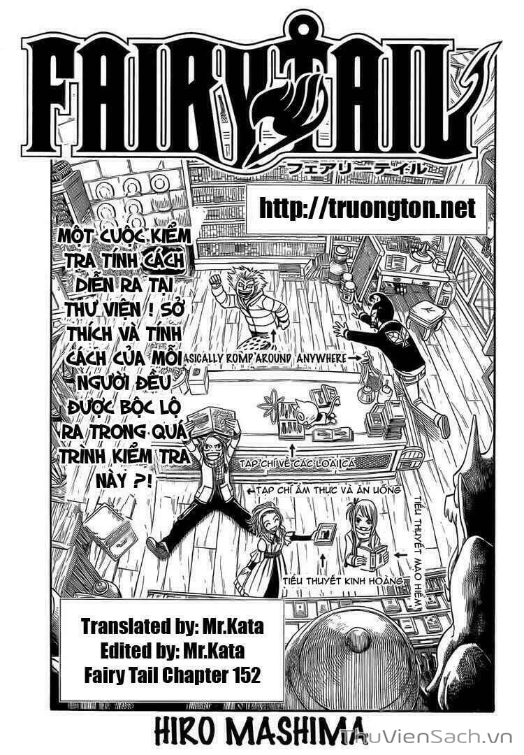 Truyện Tranh Hội Pháp Sư - Fairy Tail trang 2