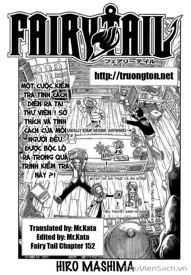 Truyện Tranh Hội Pháp Sư - Fairy Tail trang 2