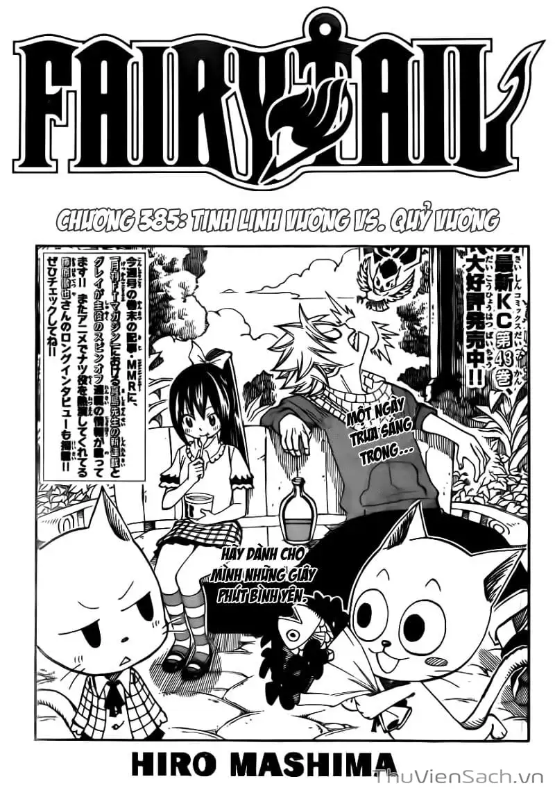 Truyện Tranh Hội Pháp Sư - Fairy Tail trang 2