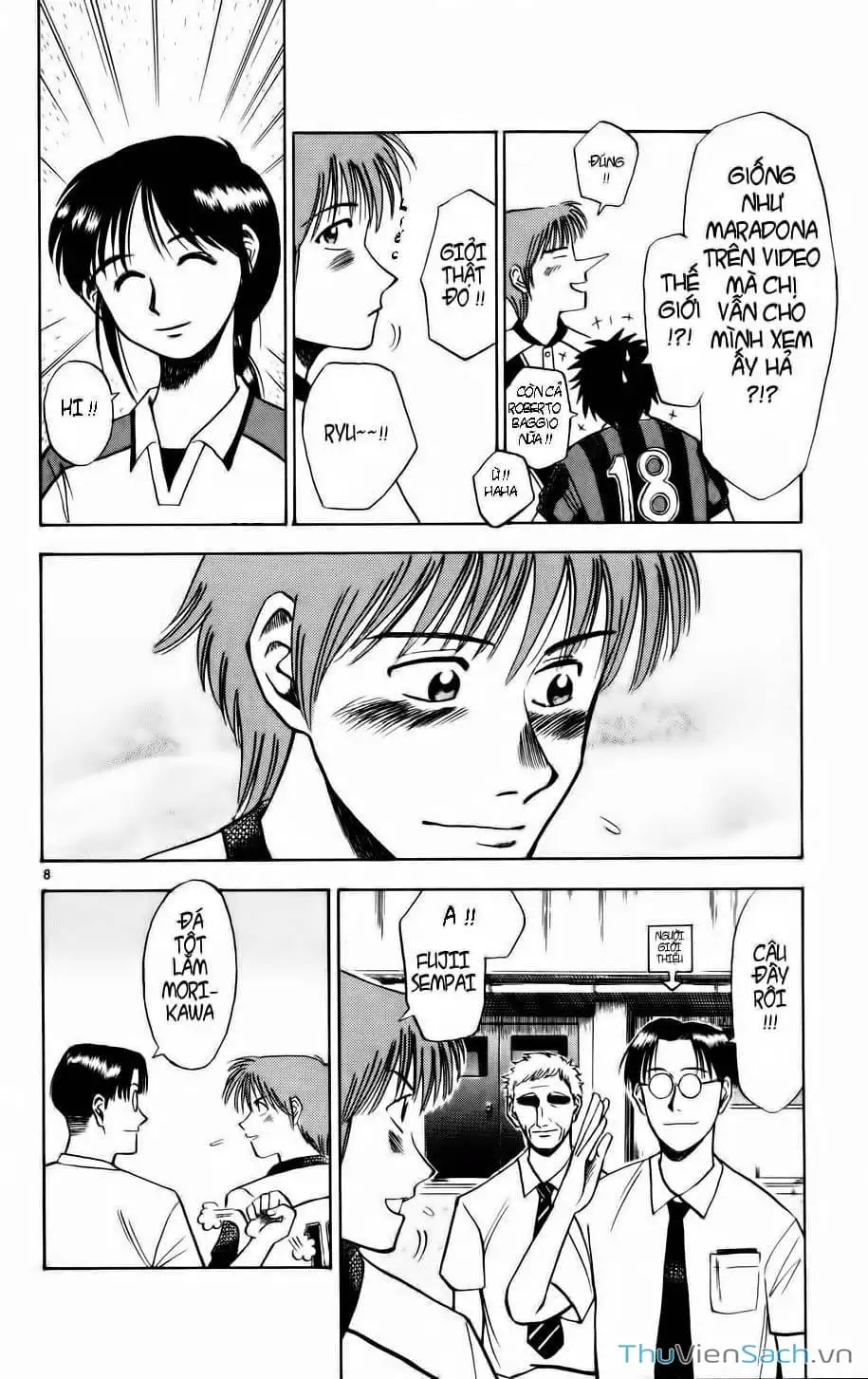 Truyện Tranh Vũ Điệu Trên Sân Cỏ - Fantasista trang 2