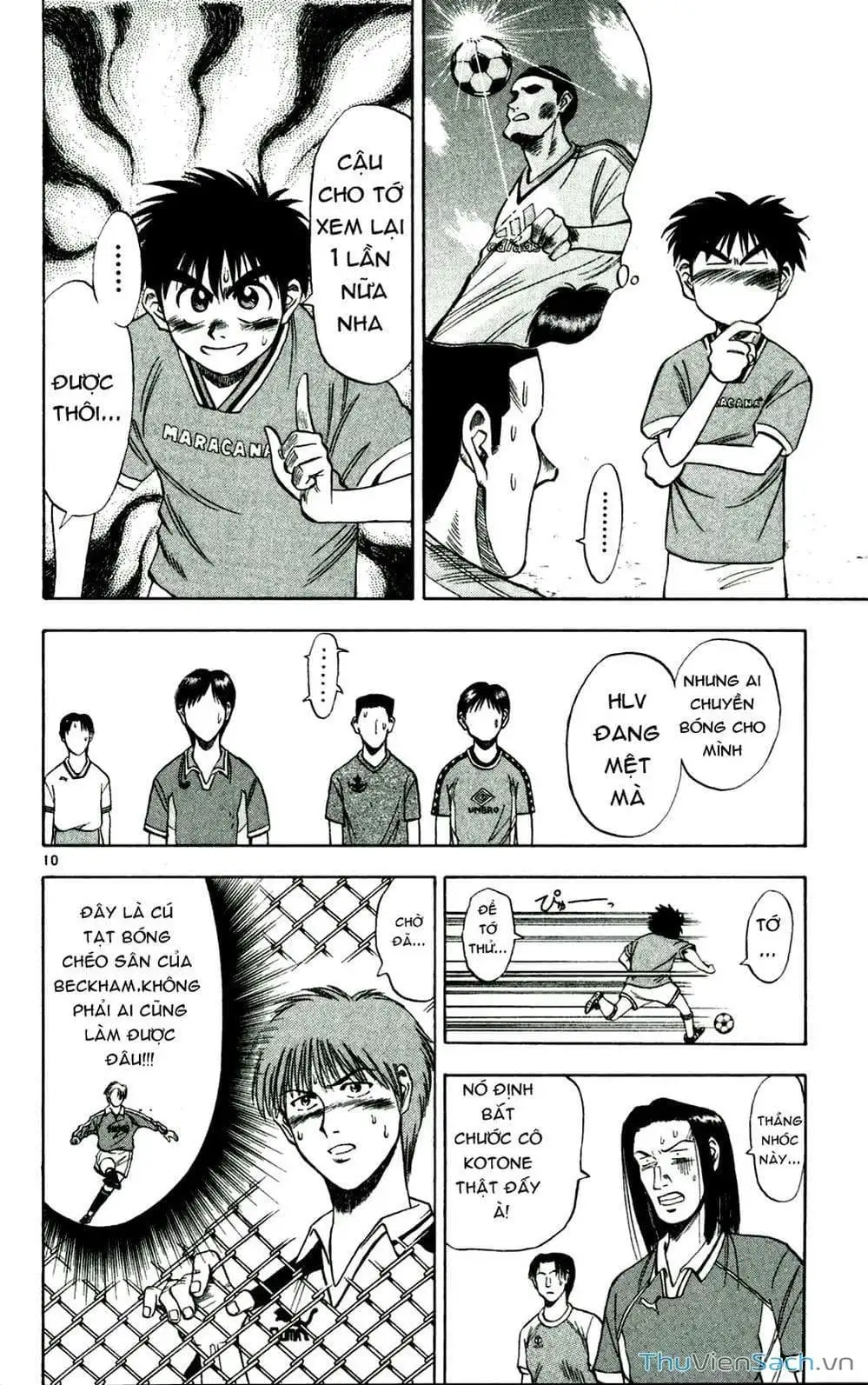 Truyện Tranh Vũ Điệu Trên Sân Cỏ - Fantasista trang 2