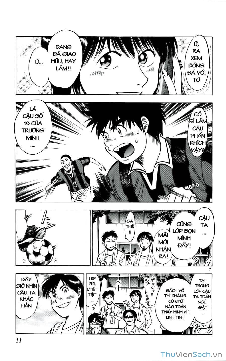 Truyện Tranh Vũ Điệu Trên Sân Cỏ - Fantasista trang 2