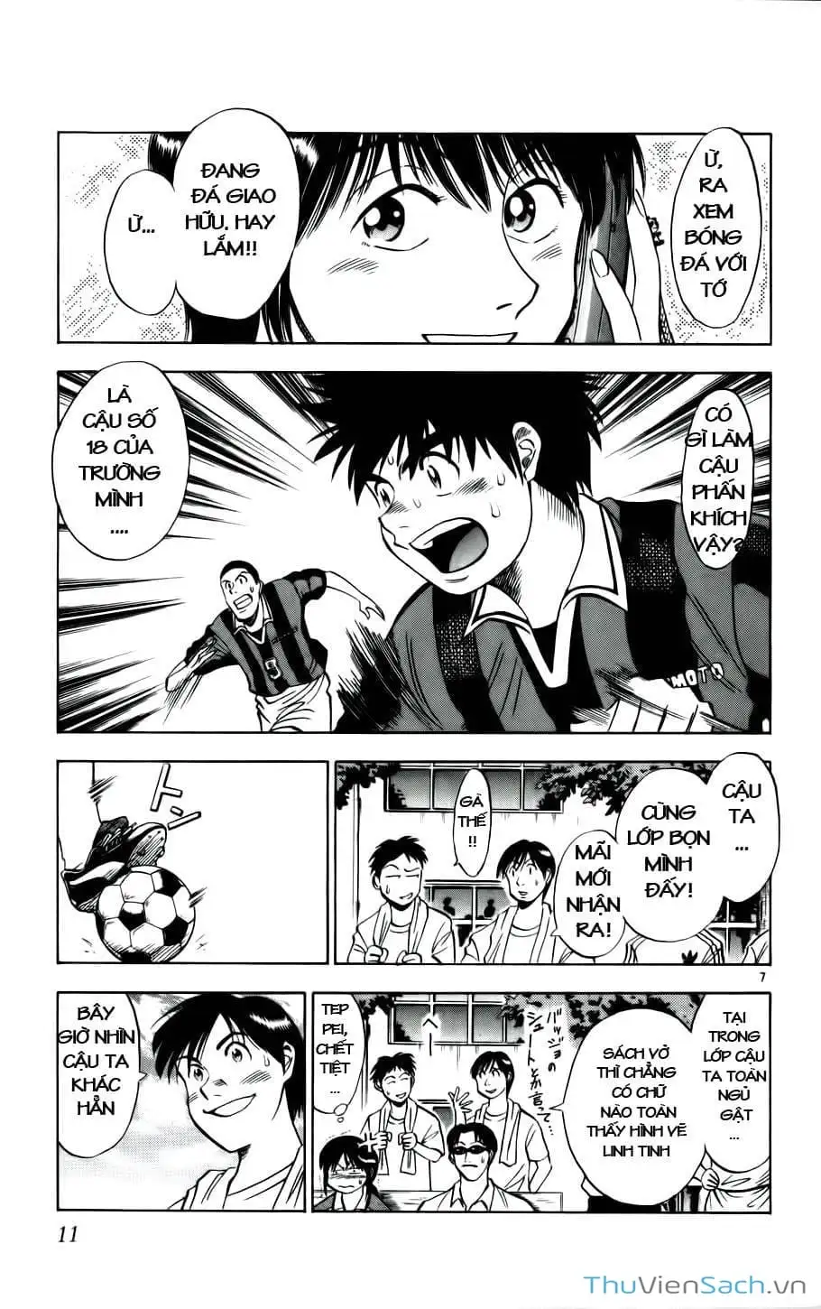 Truyện Tranh Vũ Điệu Trên Sân Cỏ - Fantasista trang 2