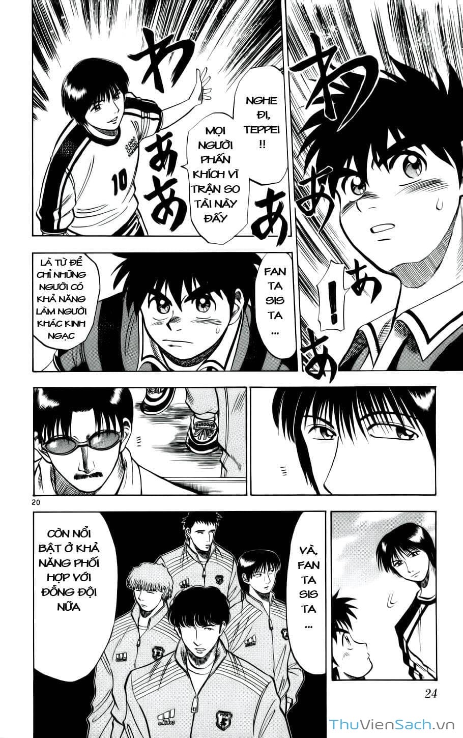 Truyện Tranh Vũ Điệu Trên Sân Cỏ - Fantasista trang 2