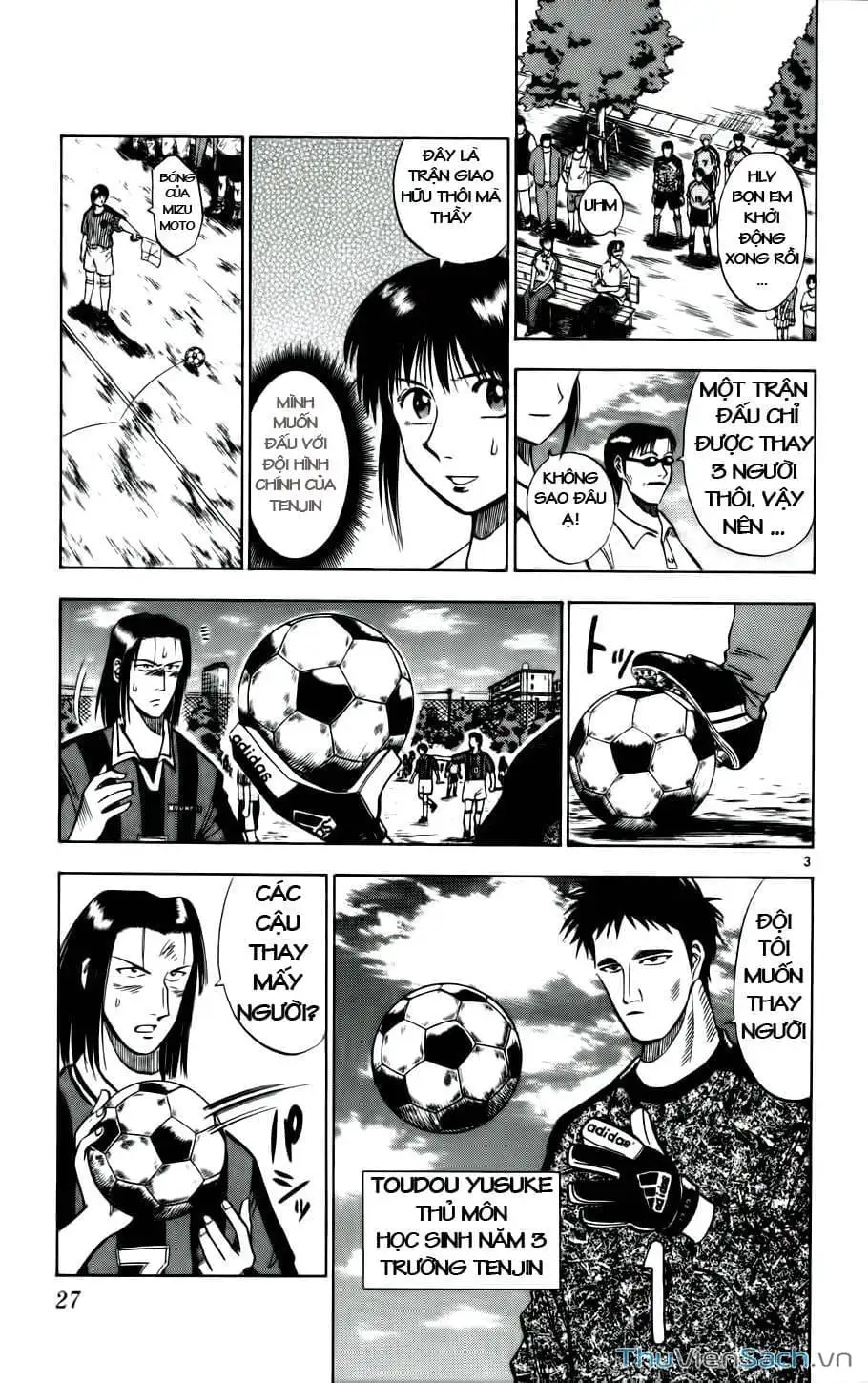 Truyện Tranh Vũ Điệu Trên Sân Cỏ - Fantasista trang 2