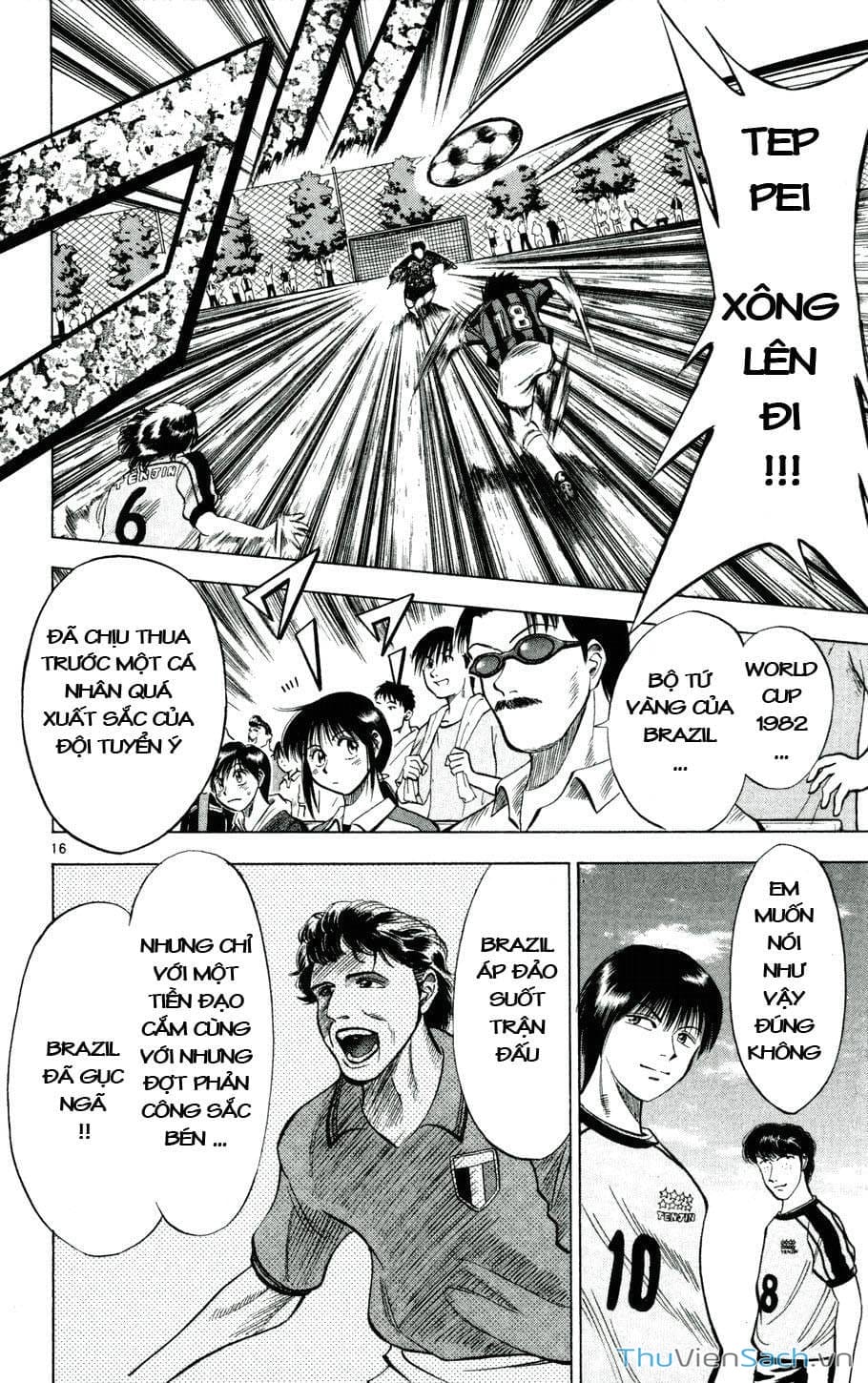 Truyện Tranh Vũ Điệu Trên Sân Cỏ - Fantasista trang 2
