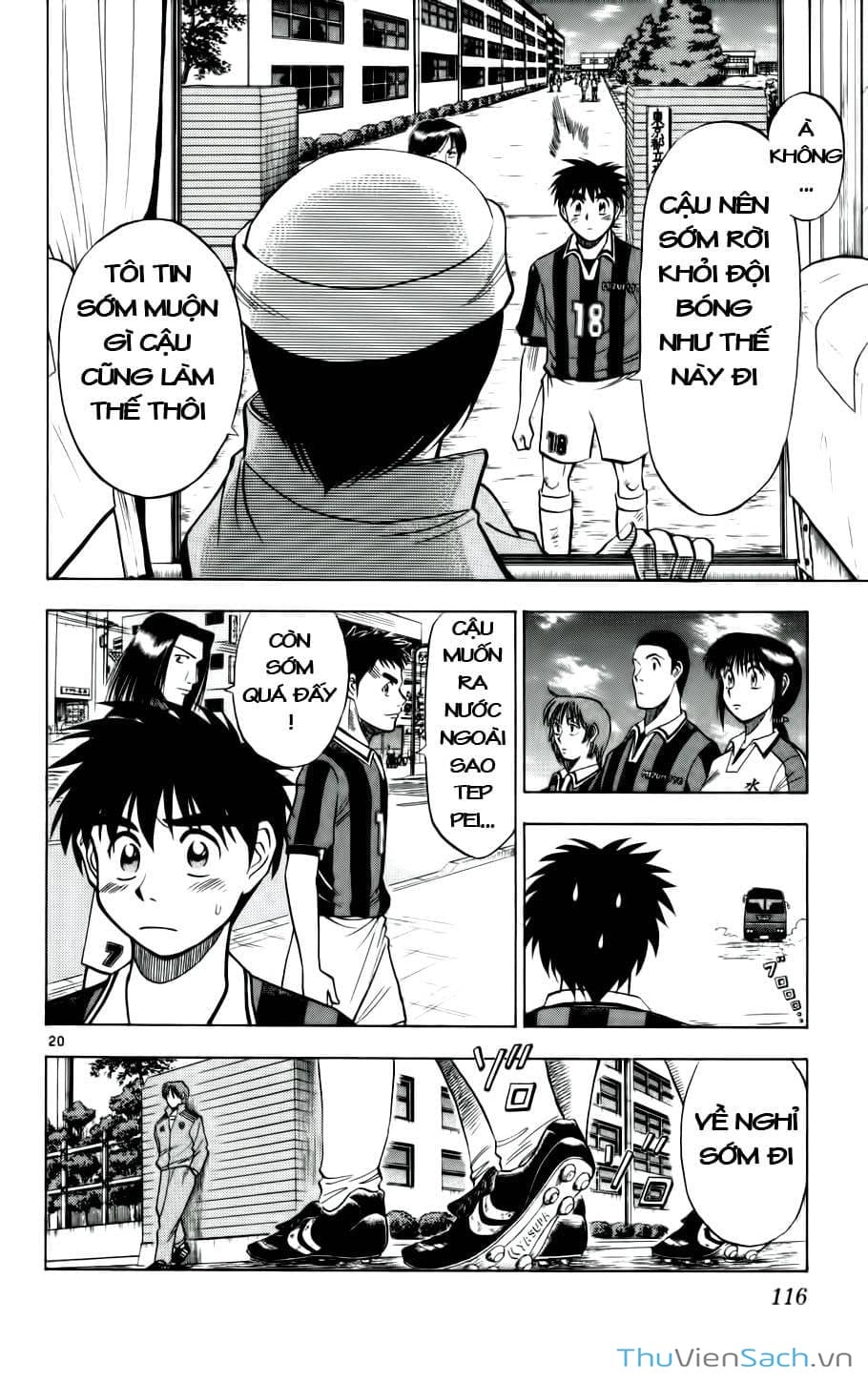 Truyện Tranh Vũ Điệu Trên Sân Cỏ - Fantasista trang 2