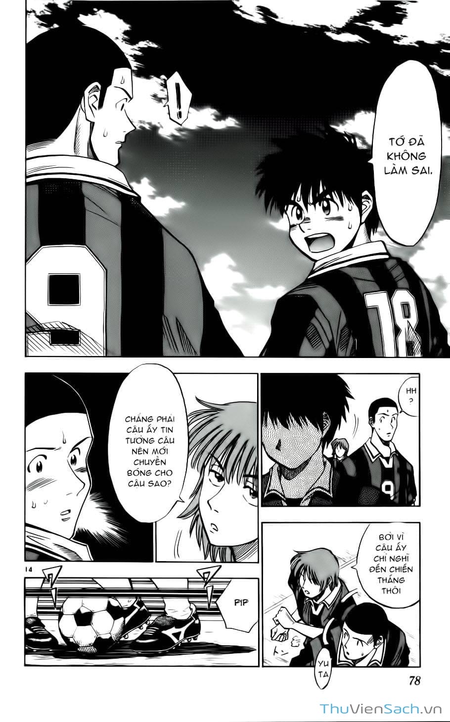 Truyện Tranh Vũ Điệu Trên Sân Cỏ - Fantasista trang 2