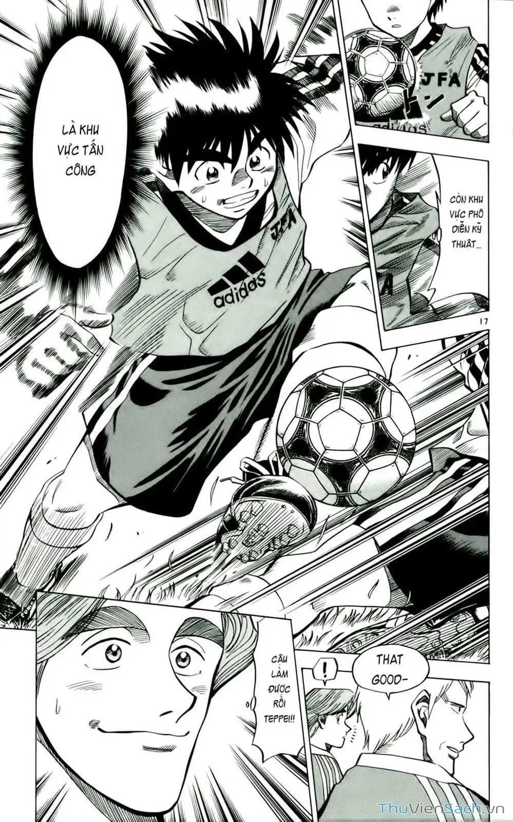 Truyện Tranh Vũ Điệu Trên Sân Cỏ - Fantasista trang 2