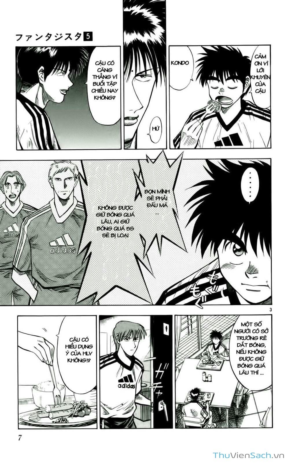 Truyện Tranh Vũ Điệu Trên Sân Cỏ - Fantasista trang 2