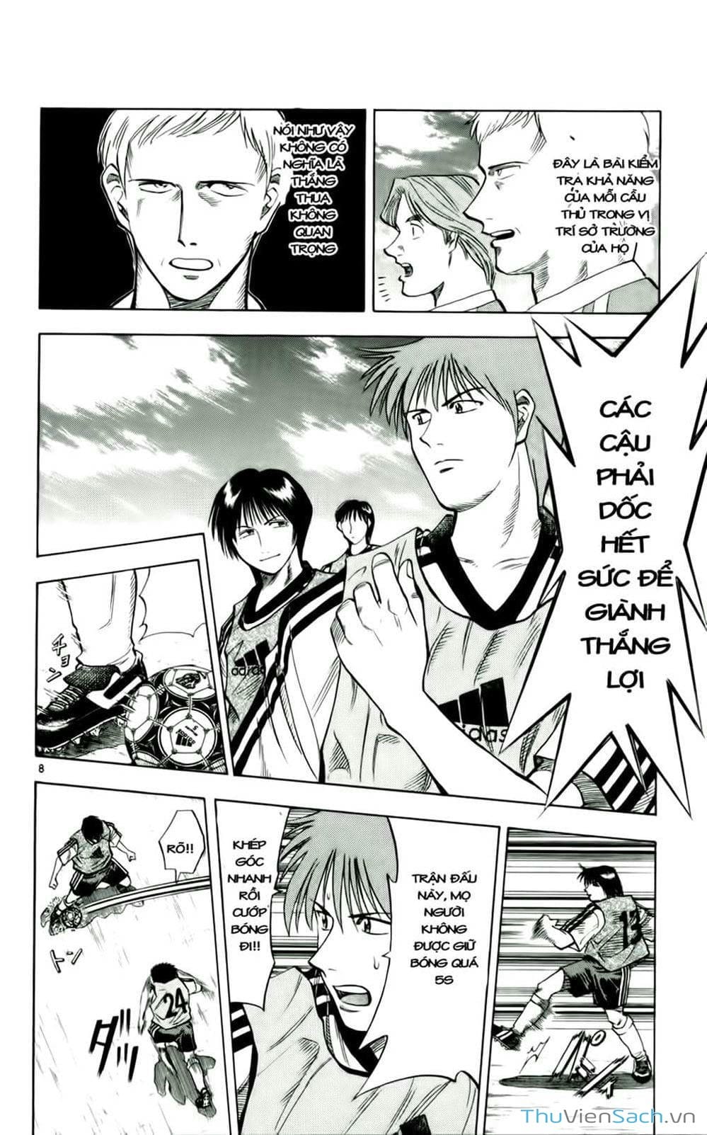 Truyện Tranh Vũ Điệu Trên Sân Cỏ - Fantasista trang 2