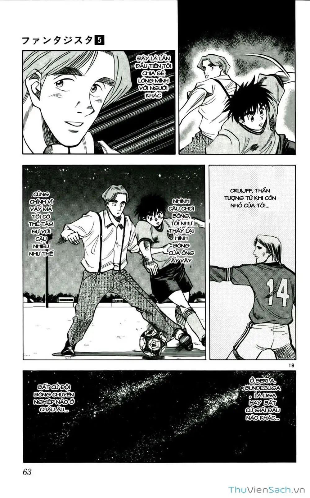 Truyện Tranh Vũ Điệu Trên Sân Cỏ - Fantasista trang 2