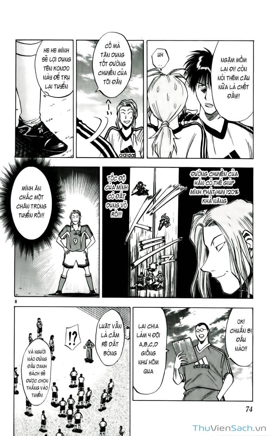 Truyện Tranh Vũ Điệu Trên Sân Cỏ - Fantasista trang 2