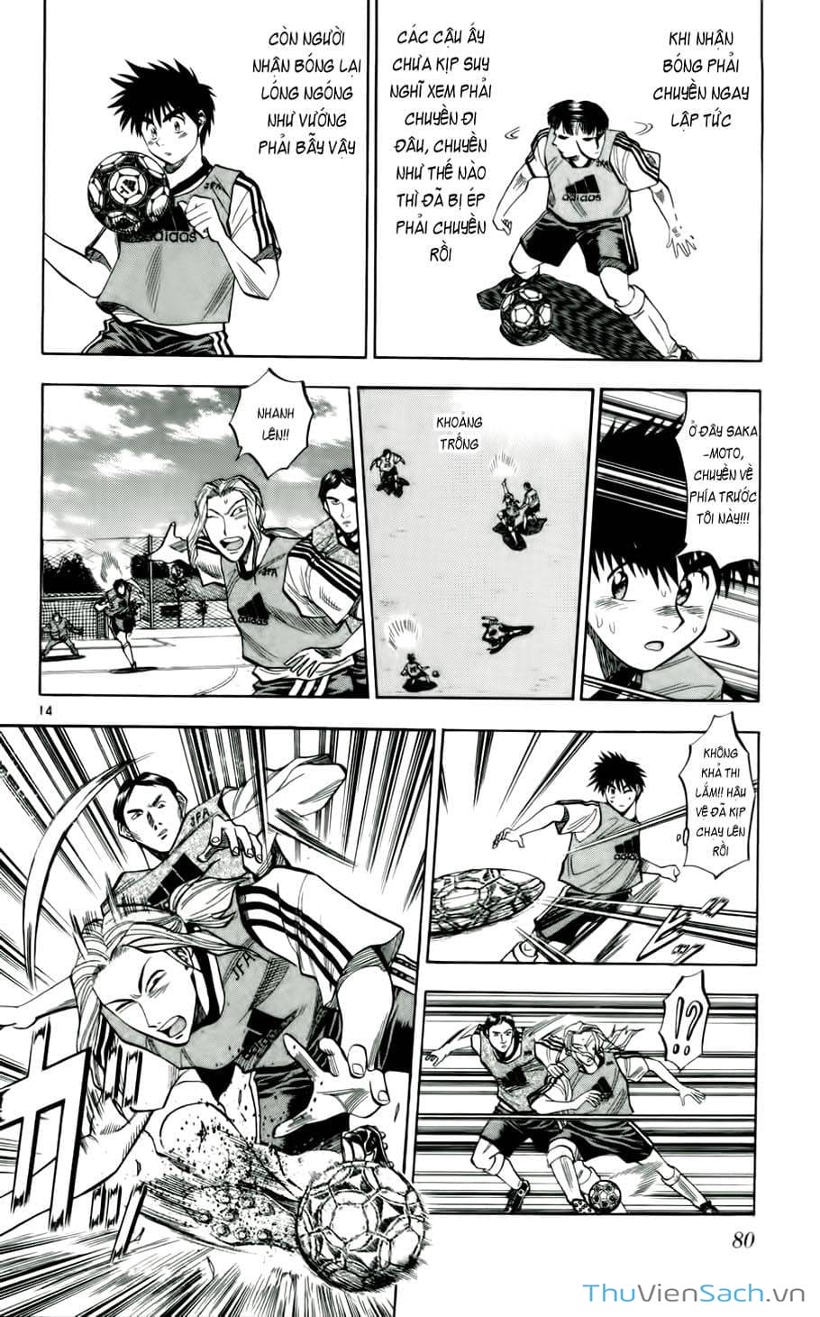 Truyện Tranh Vũ Điệu Trên Sân Cỏ - Fantasista trang 2