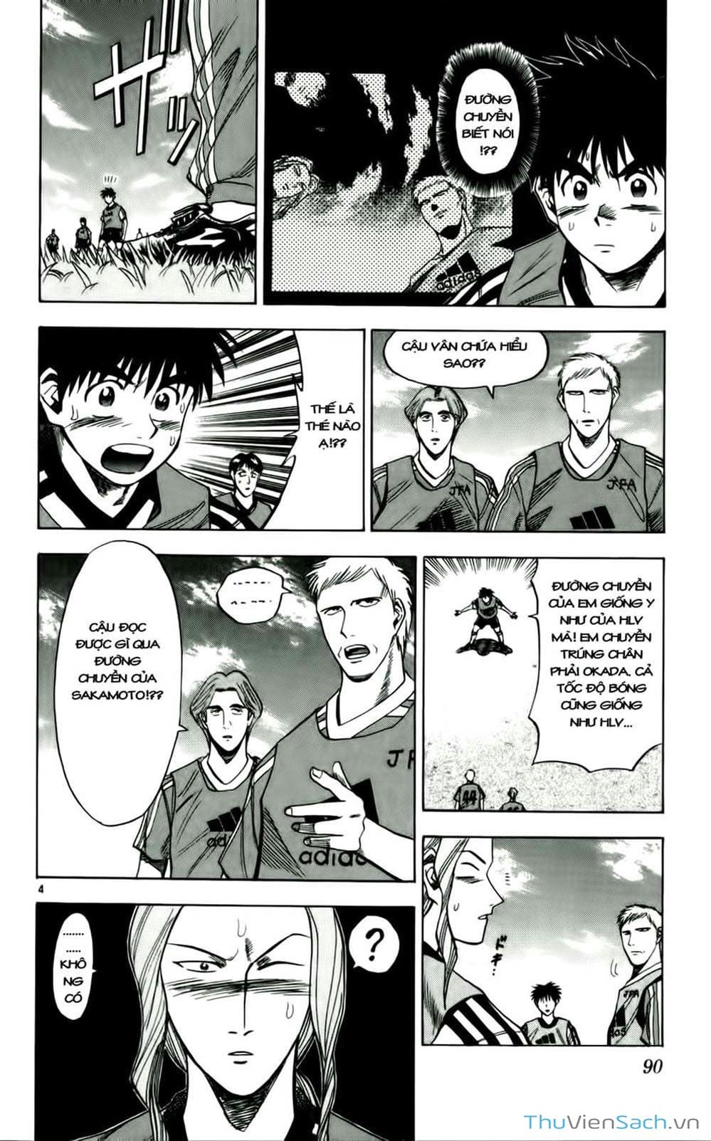 Truyện Tranh Vũ Điệu Trên Sân Cỏ - Fantasista trang 2