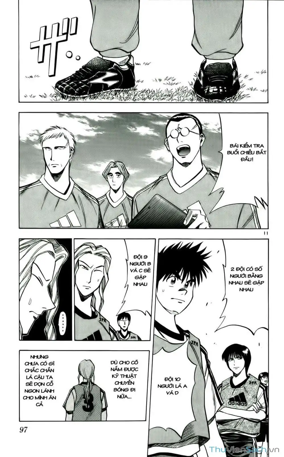 Truyện Tranh Vũ Điệu Trên Sân Cỏ - Fantasista trang 2