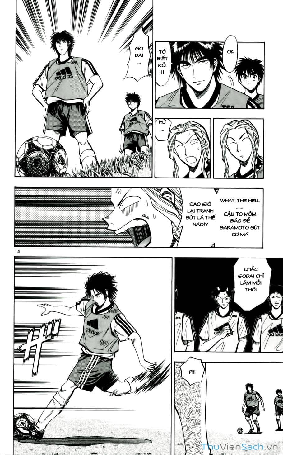 Truyện Tranh Vũ Điệu Trên Sân Cỏ - Fantasista trang 2