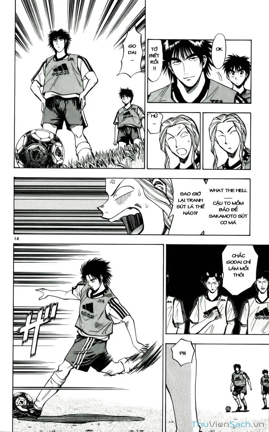 Truyện Tranh Vũ Điệu Trên Sân Cỏ - Fantasista trang 2