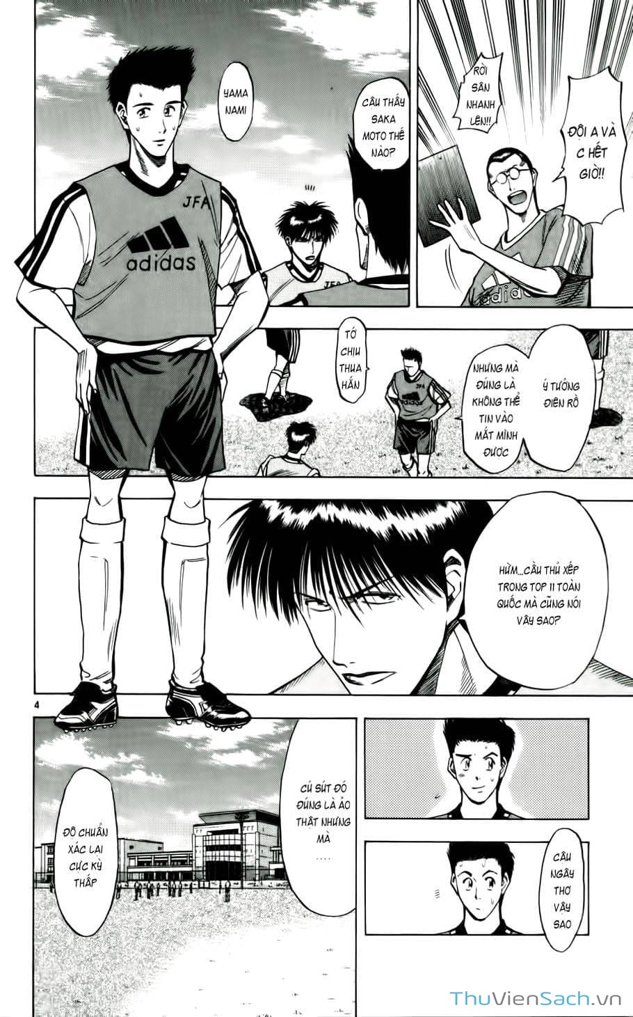 Truyện Tranh Vũ Điệu Trên Sân Cỏ - Fantasista trang 2