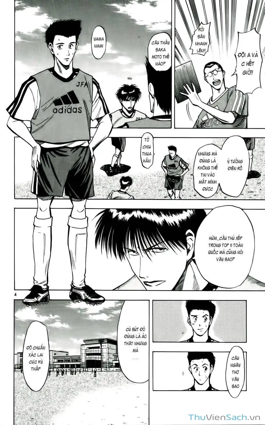 Truyện Tranh Vũ Điệu Trên Sân Cỏ - Fantasista trang 2