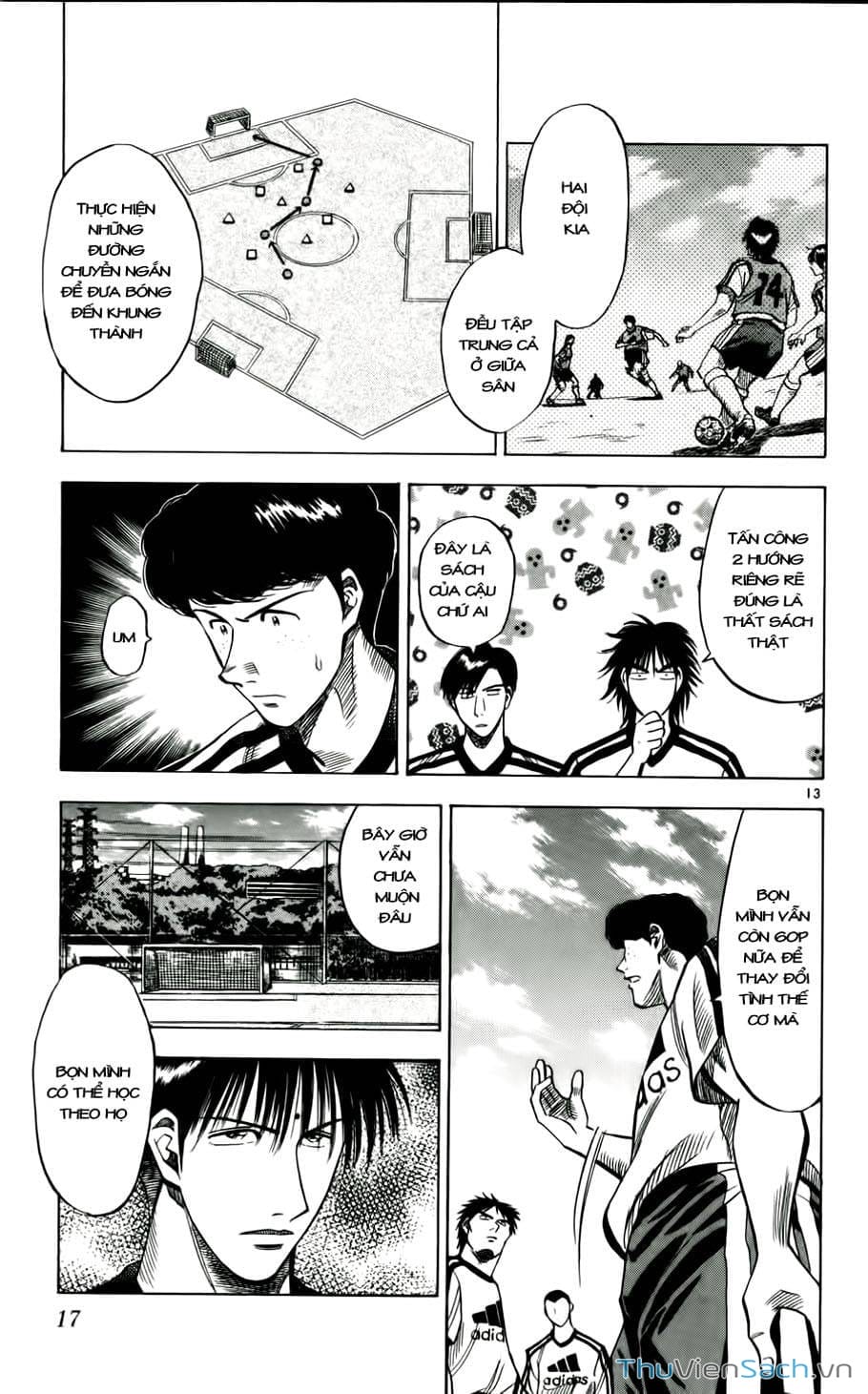 Truyện Tranh Vũ Điệu Trên Sân Cỏ - Fantasista trang 2