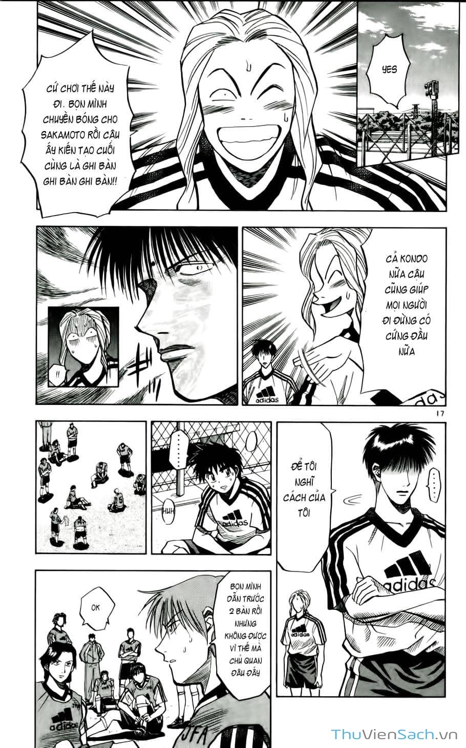 Truyện Tranh Vũ Điệu Trên Sân Cỏ - Fantasista trang 2