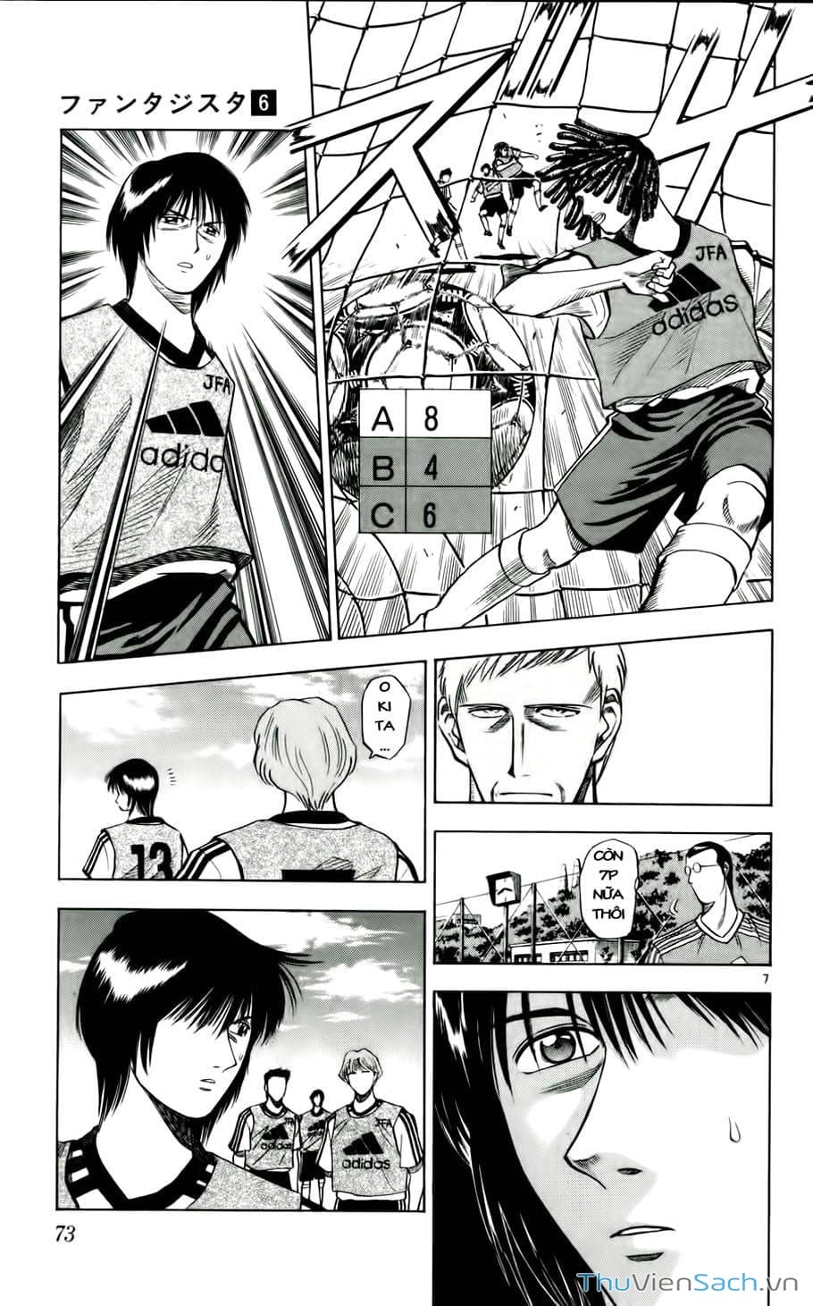Truyện Tranh Vũ Điệu Trên Sân Cỏ - Fantasista trang 2