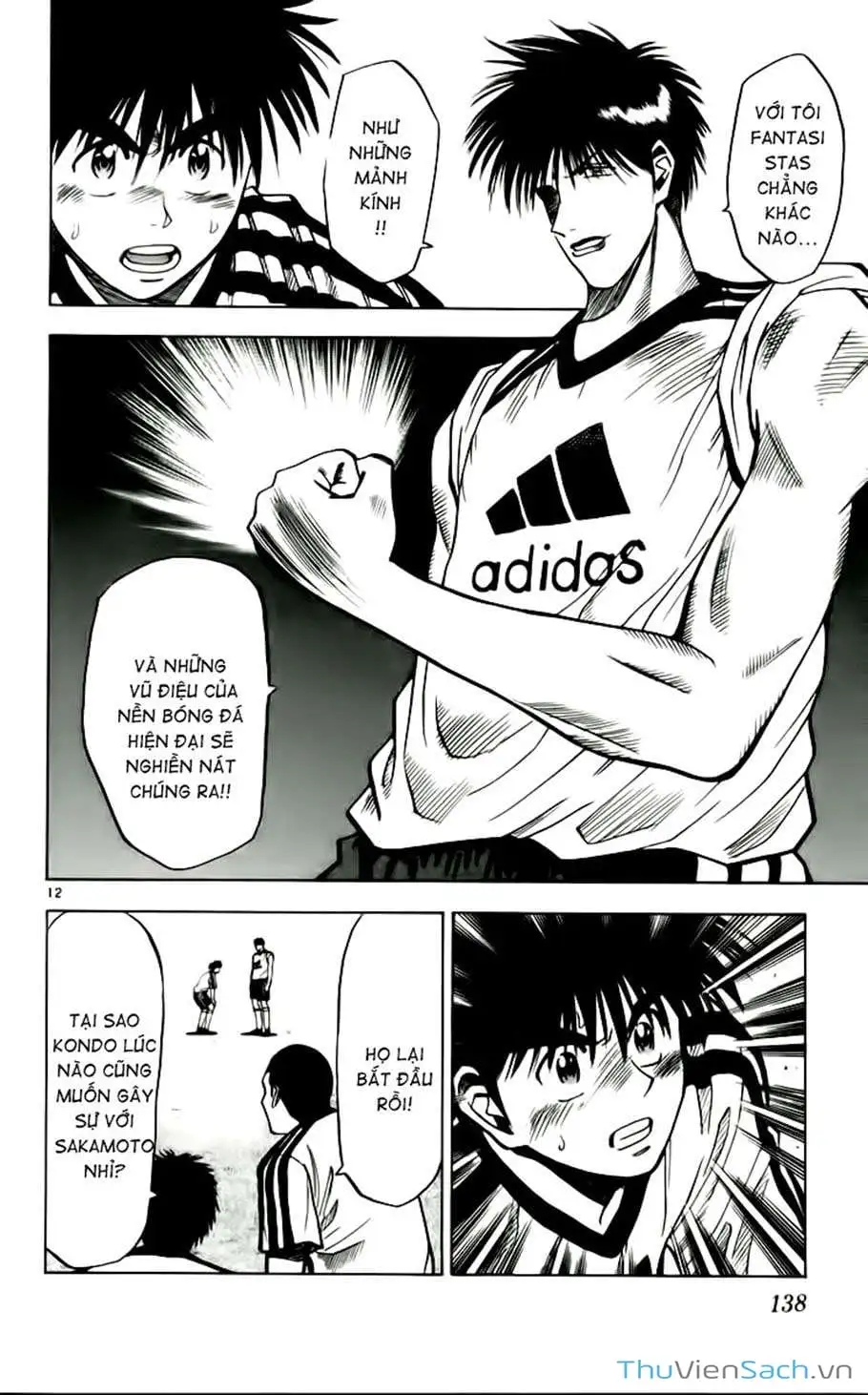 Truyện Tranh Vũ Điệu Trên Sân Cỏ - Fantasista trang 2