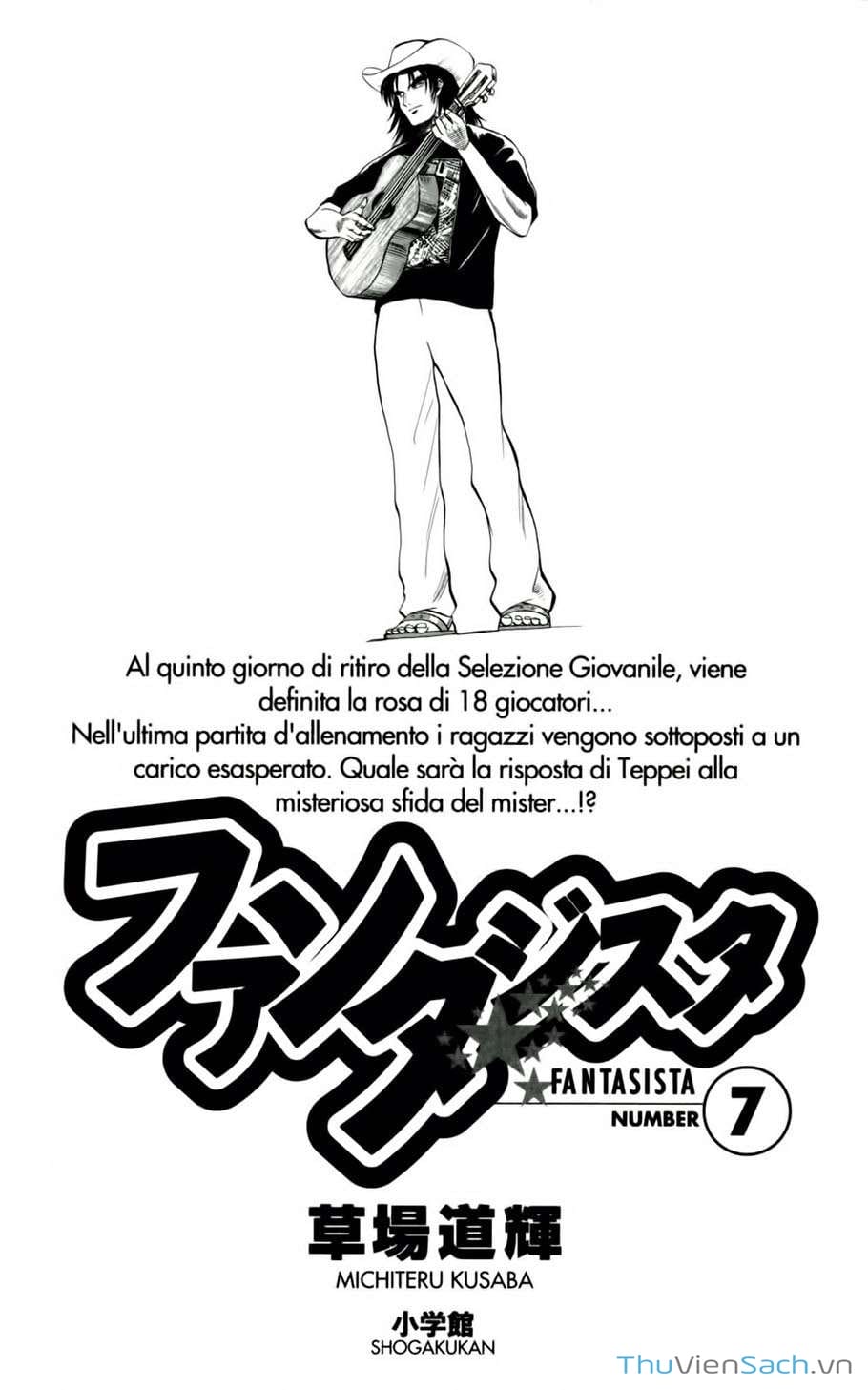 Truyện Tranh Vũ Điệu Trên Sân Cỏ - Fantasista trang 2