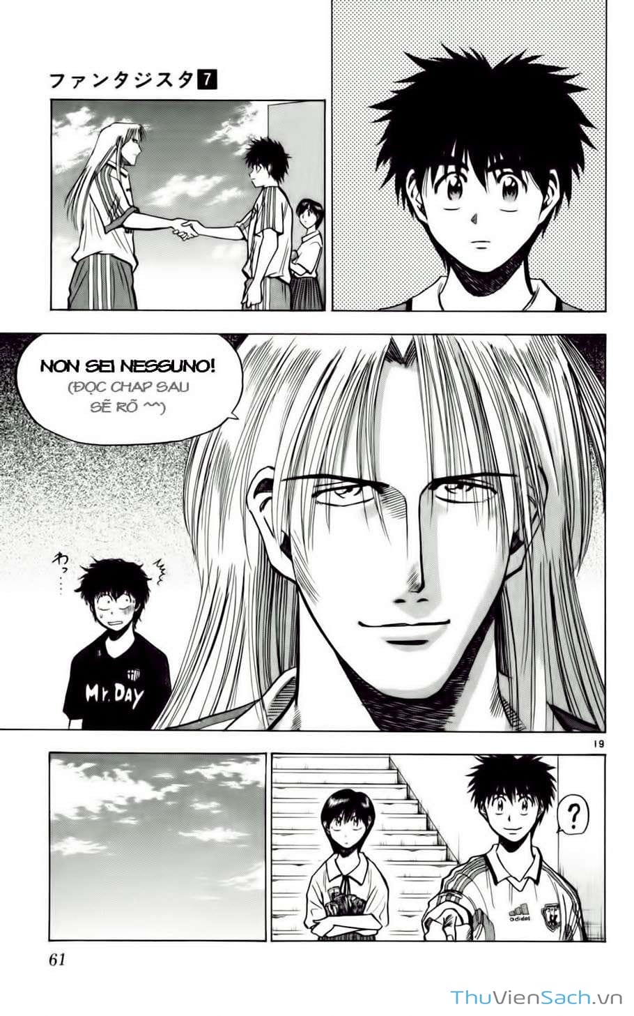 Truyện Tranh Vũ Điệu Trên Sân Cỏ - Fantasista trang 2