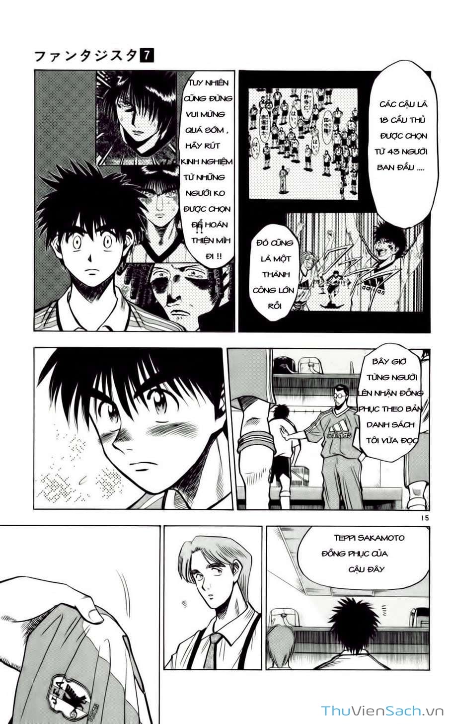 Truyện Tranh Vũ Điệu Trên Sân Cỏ - Fantasista trang 2