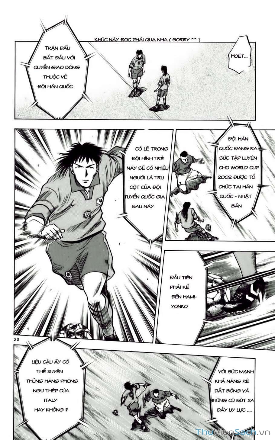 Truyện Tranh Vũ Điệu Trên Sân Cỏ - Fantasista trang 2