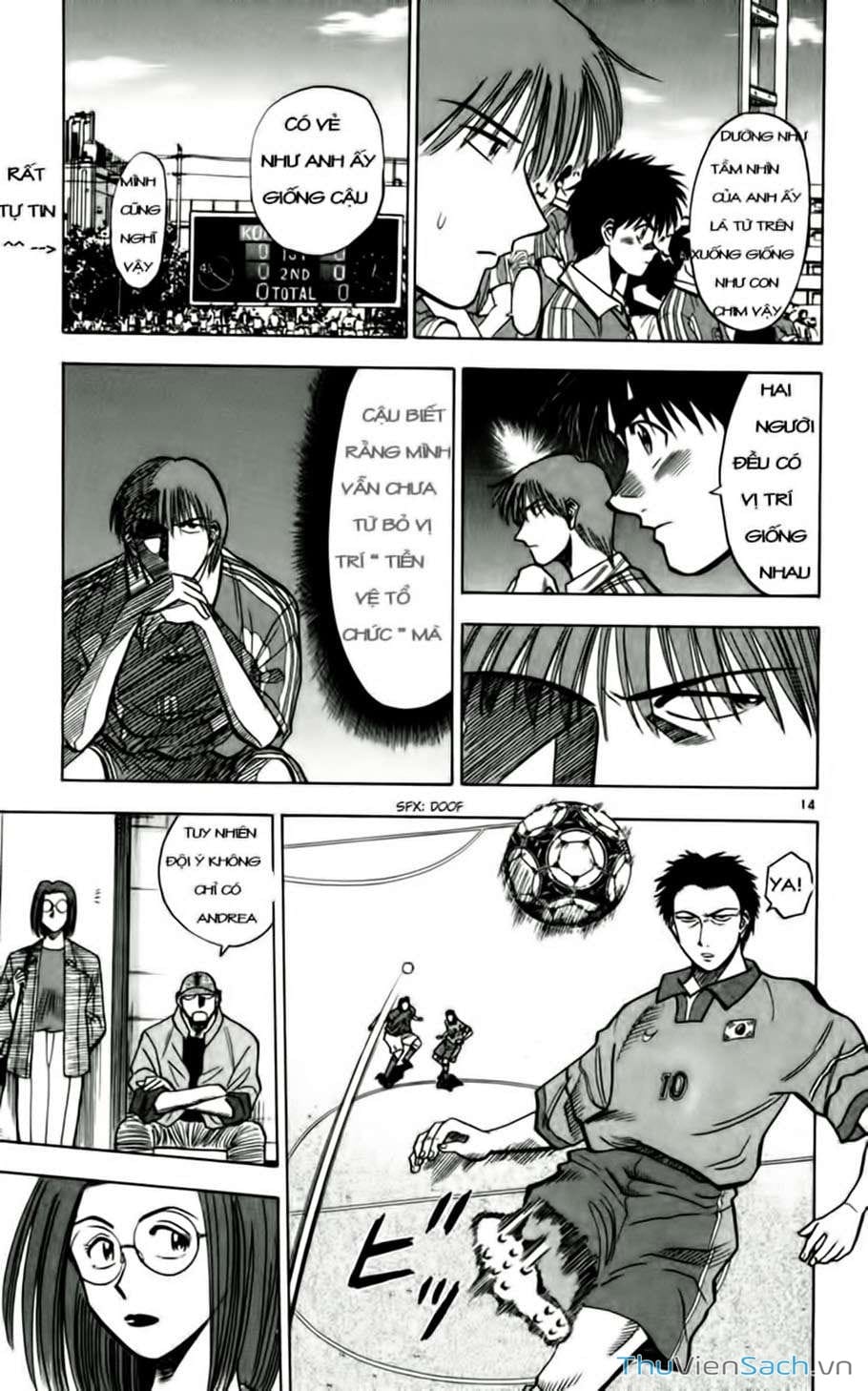 Truyện Tranh Vũ Điệu Trên Sân Cỏ - Fantasista trang 2