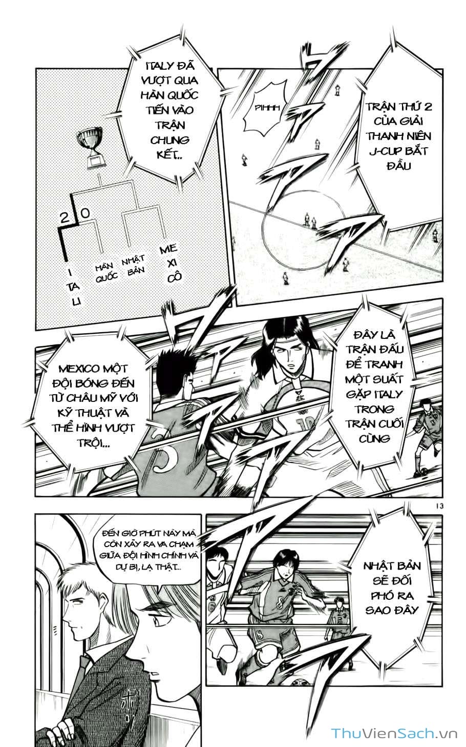 Truyện Tranh Vũ Điệu Trên Sân Cỏ - Fantasista trang 2