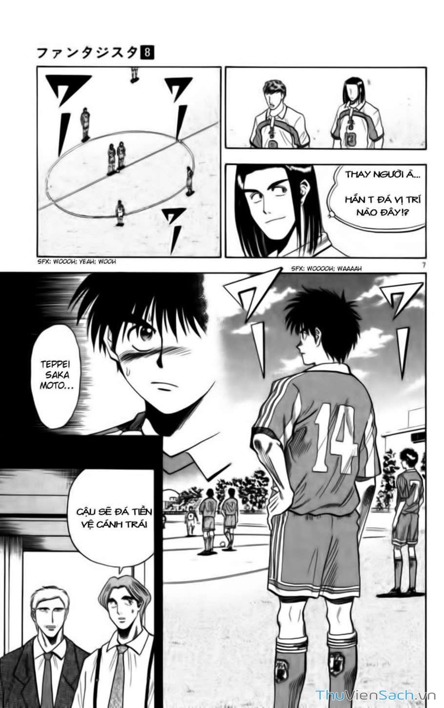 Truyện Tranh Vũ Điệu Trên Sân Cỏ - Fantasista trang 2
