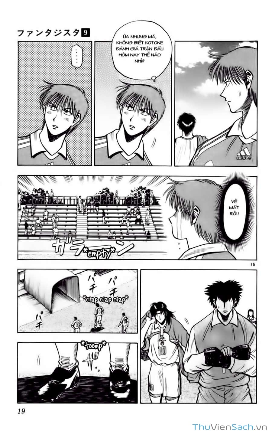 Truyện Tranh Vũ Điệu Trên Sân Cỏ - Fantasista trang 2