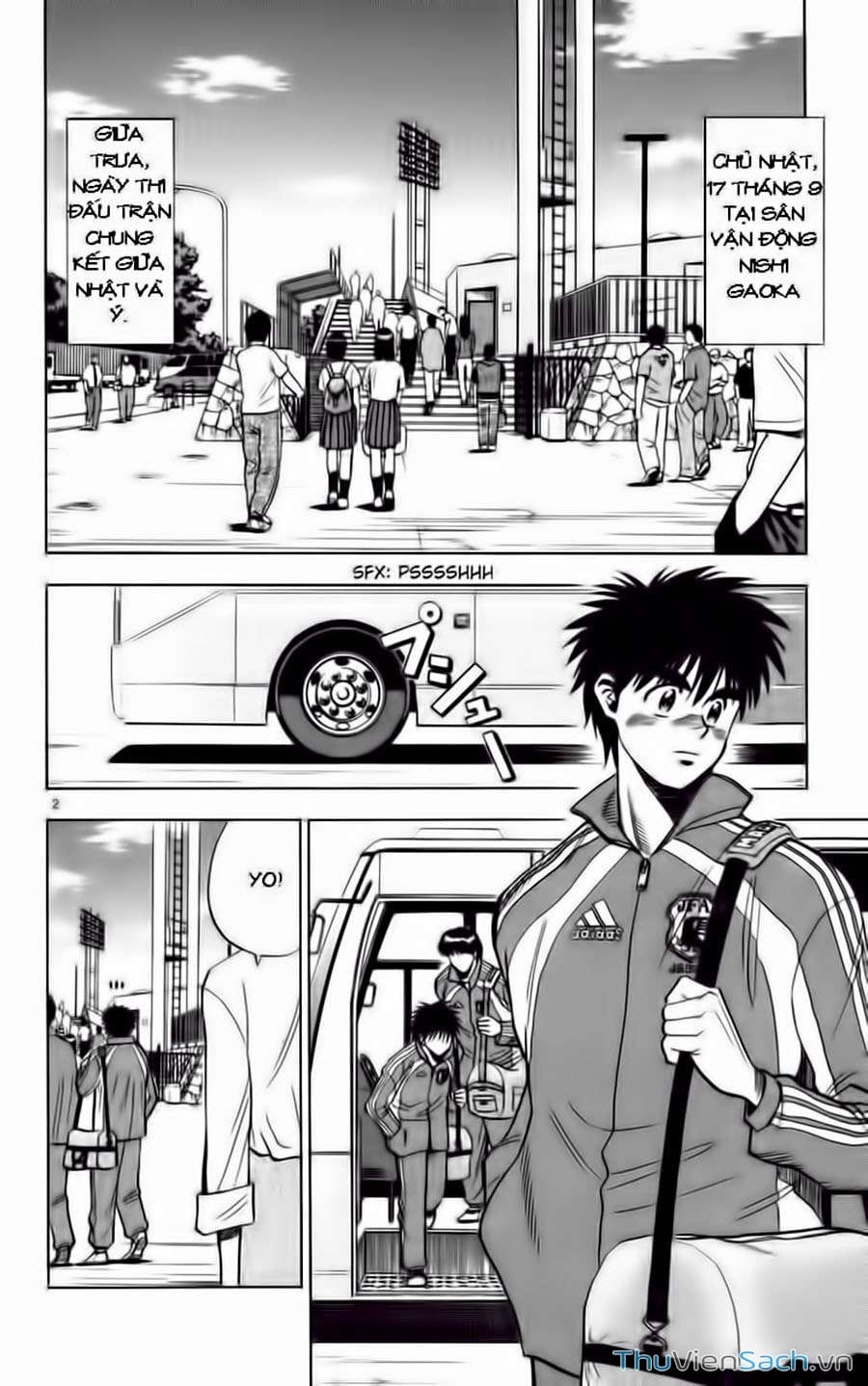 Truyện Tranh Vũ Điệu Trên Sân Cỏ - Fantasista trang 2