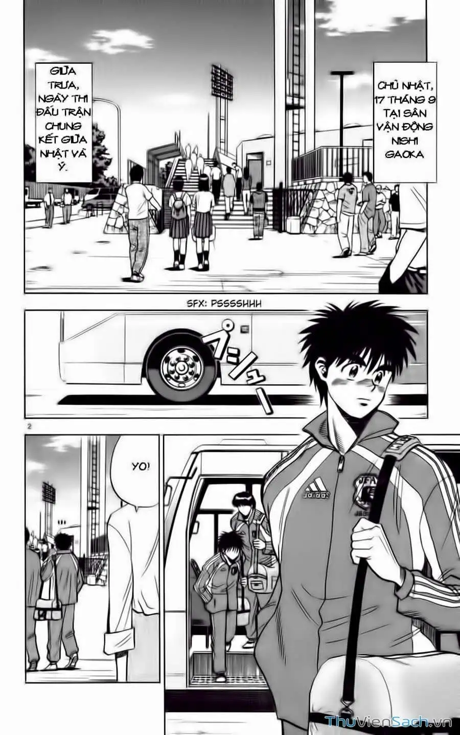 Truyện Tranh Vũ Điệu Trên Sân Cỏ - Fantasista trang 2