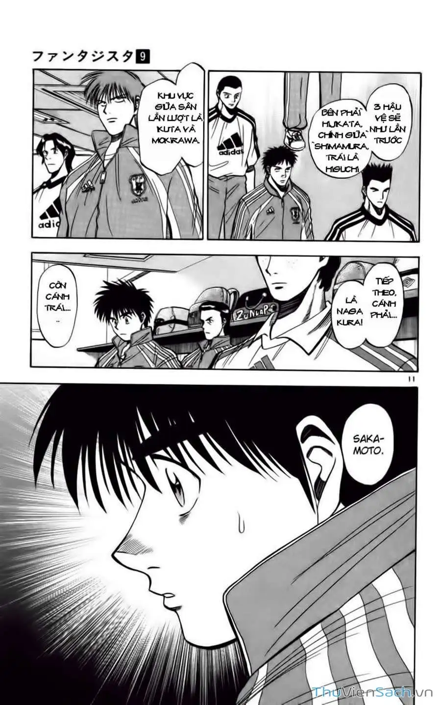 Truyện Tranh Vũ Điệu Trên Sân Cỏ - Fantasista trang 2