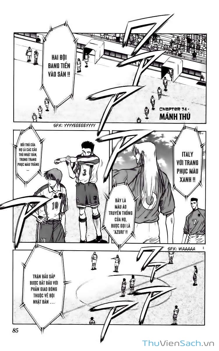 Truyện Tranh Vũ Điệu Trên Sân Cỏ - Fantasista trang 2